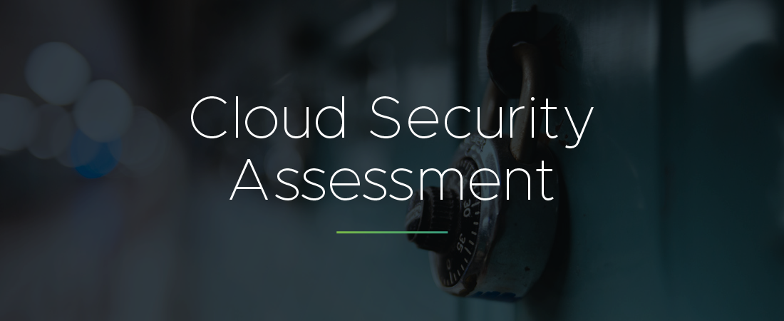 cloud security assessment offering