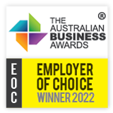 Australian business awards employer of choice winner